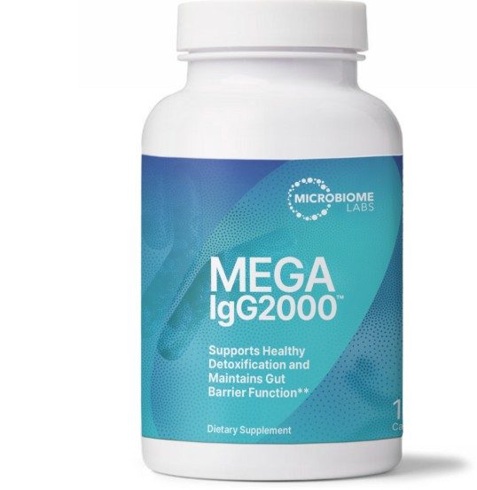 Microbiome Labs Mega IgG2000 120 caps